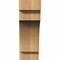 Ekena Millwork Mediterranean Smooth Corbel, Western Red Cedar, 5 1/2"W x 12"D x 16"H COR06X12X16MED00SWR - alternate 4